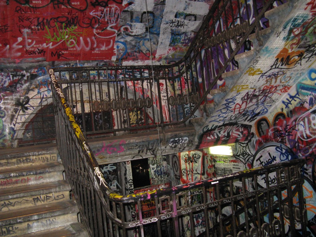 Staircase of Kunsthaus Tacheles 2009